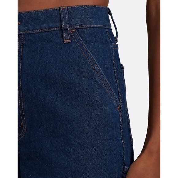 💕MOTHER SNACKS💕 The Fun Dip Utility Puddle Jeans ~ Cold Brew 29 NWT - Picture 7 of 16